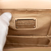 Ferragamo Mini Patent Trimmed Perforated Leather Vara Ginny Crossbody Secondhand