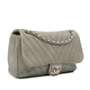 Chanel Medium Chevron Calfskin Stud Wars Flap Secondhand