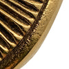 Chanel CC Gold Plated Medallion Sunburst Pendant Necklace Secondhand