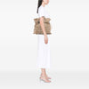 Chanel Perforated Suede Fringe Tote Secondhand