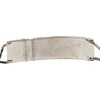 Dior Brass and Enamel Diorissimo Trotter 2 ID Plate Bracelet Secondhand