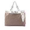 Gucci Large GG Canvas Positano Scarf Tote Secondhand