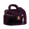 Chanel Small Quilted Shearling Vanity Case Secondhand