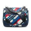 Chanel Mini Square Classic Airlines Printed Lambskin Single Flap Secondhand