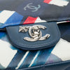 Chanel Mini Square Classic Airlines Printed Lambskin Single Flap Secondhand