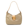 Fendi Zucchino Canvas Shoulder Bag Secondhand
