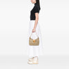 Fendi Zucchino Canvas Shoulder Bag Secondhand