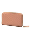Gucci Microguccissima Zip Around Long Wallet Secondhand