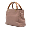 Gucci Small Calfskin Bamboo Shopper Satchel Secondhand