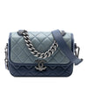 Chanel Small Quilted Iridescent Calfskin and Caviar Daily Carry Flap Secondhand