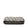 Dior Oblique Canvas Zip Around Wallet Secondhand