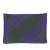 Burberry Supernova Check Canvas Clutch Secondhand