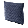 Chanel Large Quilted Lambskin Boy O Case Clutch Secondhand