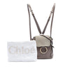 Chloé Mini Calfskin and Suede Faye Backpack Secondhand