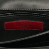 Valentino Leather Bow Flap Clutch On Chain Secondhand