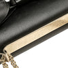 Valentino Leather Bow Flap Clutch On Chain Secondhand