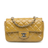 Chanel Mini Rectangular Classic Patent Single Flap Secondhand