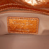 Dior Mini Metallic Crinkled Calfskin Cannage Lady Dior Secondhand
