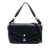 Chanel Mini Quilted Sheepskin Double Chevron Flap Secondhand