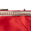 Valentino Satin Pearl Embellished Frame Clutch on Chain Secondhand