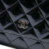 Chanel CC Quilted Patent Wallet On Chain Secondhand