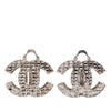 Chanel CC Brass Clip On Earrings Secondhand
