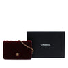 Chanel CC Quilted Velvet Wallet on Chain Secondhand