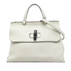 Gucci Medium Calfskin Bamboo Daily Satchel Secondhand