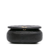 Secondhand Chanel Mini Quilted Calfskin Coco Mail Clutch with Chain