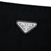 Prada Vitello Daino Trimmed Tessuto Zip Top Crossbody Secondhand