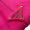 Prada Large Canvas Canapa Logo Satchel Secondhand