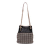Chanel CC Mesh and Metallic Calfskin Bucket Bag Secondhand