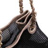 Chanel CC Mesh and Metallic Calfskin Bucket Bag Secondhand