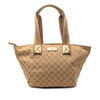 Gucci GG Canvas Web Tote Secondhand