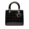 Dior Medium Patent Cannage Stitched Lady Dior Secondhand