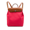 Hermès Toile Herbag A Dos Zip Retourne Backpack Secondhand