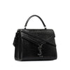 Saint Laurent Medium Crocodile Embossed Cassandra Top Handle Bag Secondhand