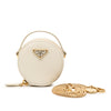 Prada Mini Saffiano Triangle Pouch Secondhand