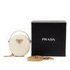 Prada Mini Saffiano Triangle Pouch Secondhand