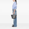 Celine Mini Embossed Calfskin Luggage Tote Secondhand
