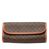 Celine Macadam Coated Canvas Clutch Secondhand