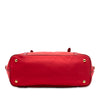 Prada Saffiano Trimmed Tessuto Satchel Secondhand