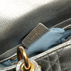 Secondhand Dior Mini Metallic Grained Calfskin Cannage Lady Dior