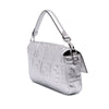 Fendi Zucca Embossed Leather Baguette Satchel Secondhand
