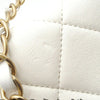 Secondhand Chanel Quilted Lambskin CC Crystal Signature Chain Hobo
