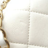 Secondhand Chanel Quilted Lambskin CC Crystal Signature Chain Hobo