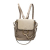 Chloé Small Calfskin and Suede Faye Backpack Secondhand