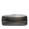Bottega Veneta Small Intrecciato Trimmed Metallic Nappa Grommet Piazza Satchel Secondhand