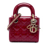 Dior Mini Patent Cannage Lady Dior Secondhand