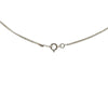 Chanel Silver Enamel CC Pendant Necklace Secondhand